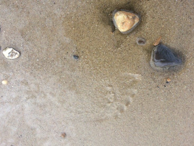 97 Happisburgh beach footsteps 2
